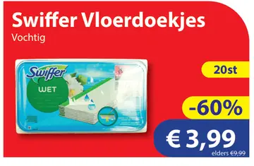Aanbieding: Swiffer Vloerdoekjes