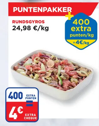 Aanbieding: Rundsgyros