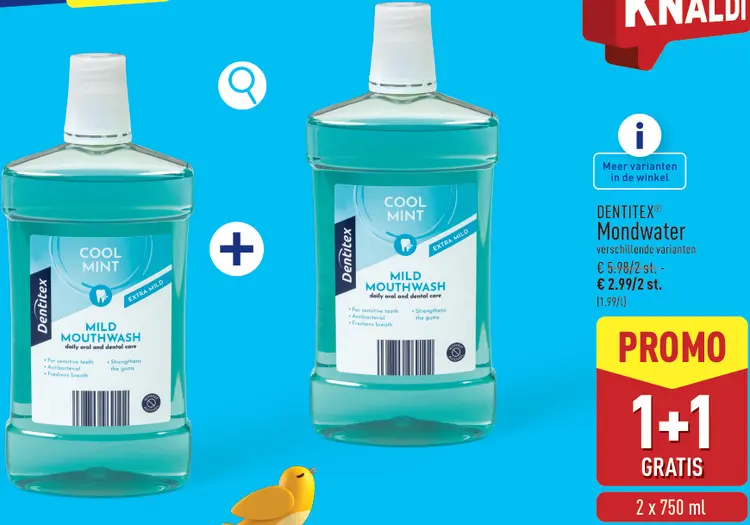 Promotie: Dentitex Mondwater