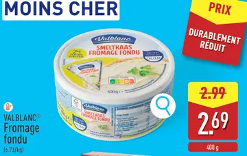 Offre: Fromage fondu