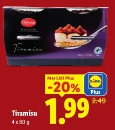 Aanbieding: Tiramisu