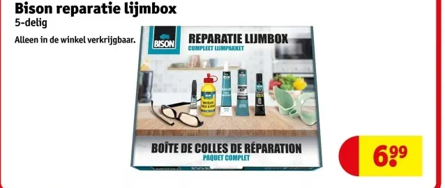 Promotie: Reparatie Lijmbox