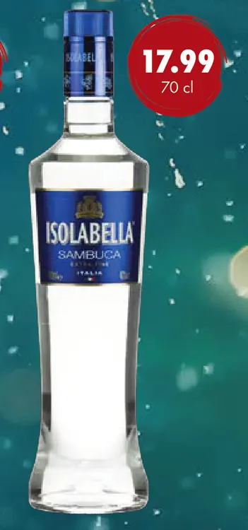Aanbieding: Isolabella Sambuca