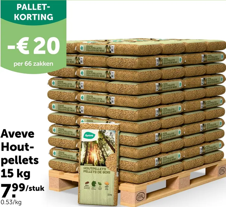 Promotie: Houtpellets