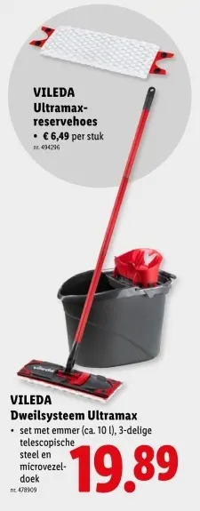 Promotie: Dweilsysteem Ultramax