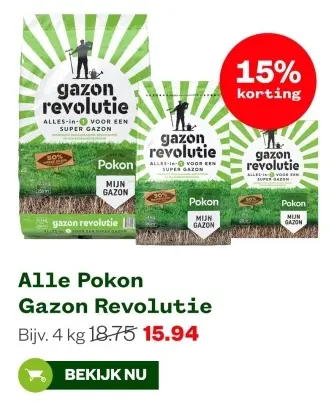 Aanbieding: Pokon Gazon Revolutie