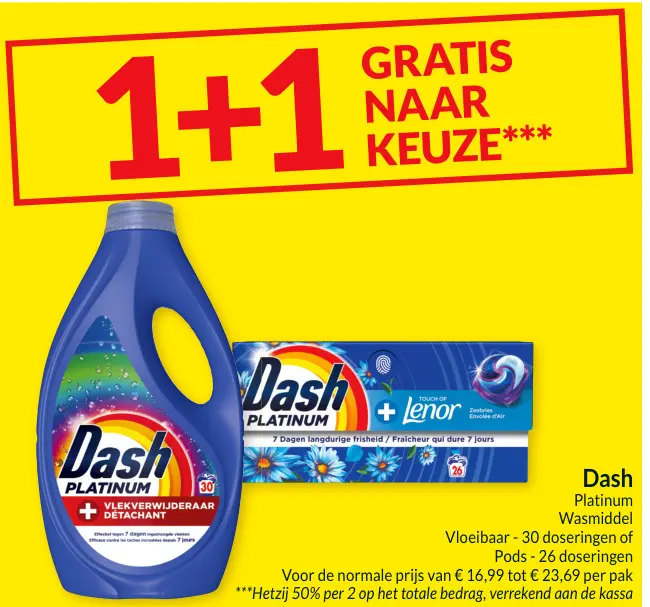 Promotie: Wasmiddel
