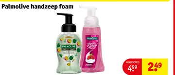 Aanbieding: Palmolive handzeep foam