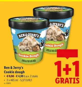 Promotie: Cookie dough
