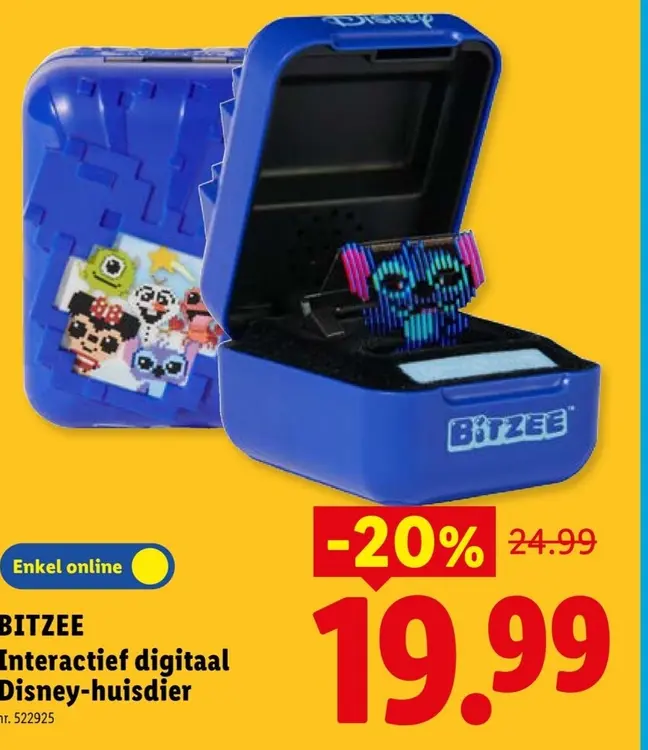 Promotie: Bitzee Interactief digitaal Disney-huisdier