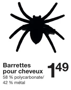 Offre: Barrettes pour cheveux