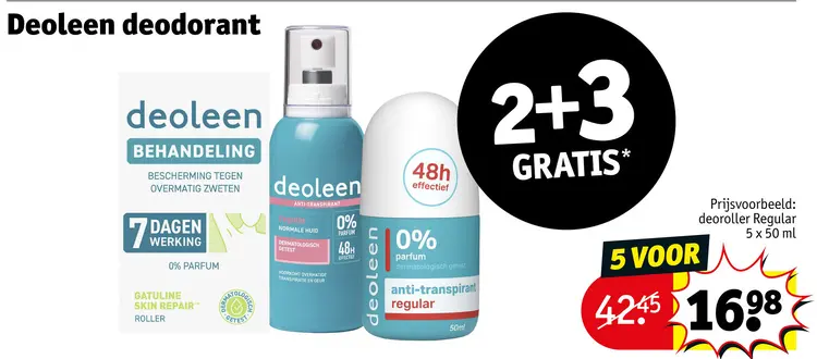 Aanbieding: Deodorant