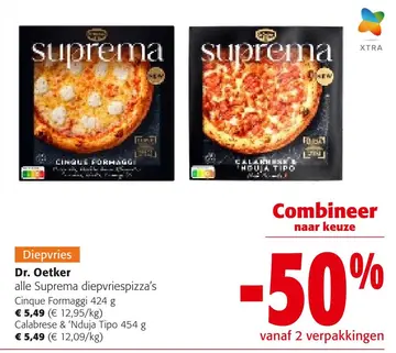 Aanbieding: Suprema diepvriespizza's