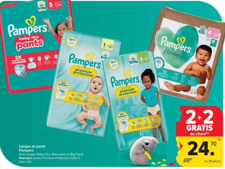 Offre: Langes et pants