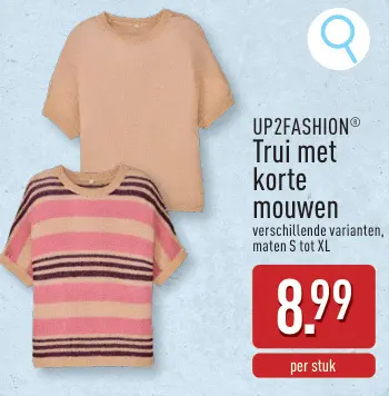 Promotie: Trui met korte mouwen