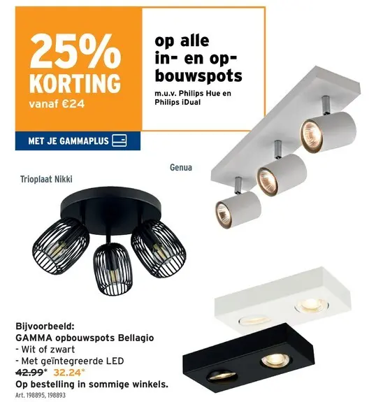 Promotie: opbouwspots Bellagio