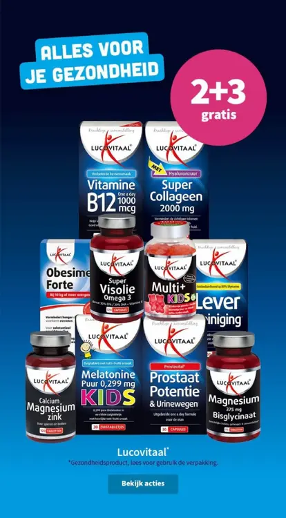 Aanbieding: Lucovitaal supplementen