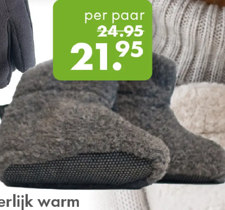 Aanbieding: Sloffen