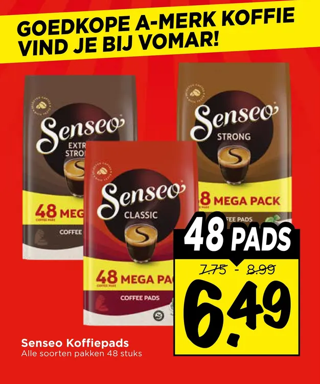 Aanbieding: Koffiepads