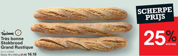 Aanbieding: Très bonne Stokbrood Grand Rustique