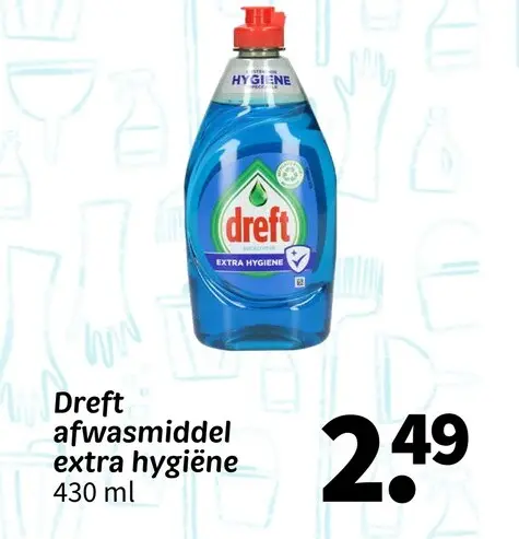 Promotie: afwasmiddel extra hygiëne