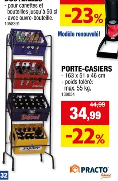 Offre: Porte-casiers