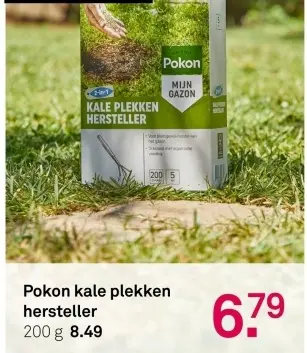 Aanbieding: kale plekken hersteller