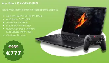 Aanbieding: Acer Nitro V 15 ANV15-41-R8ER