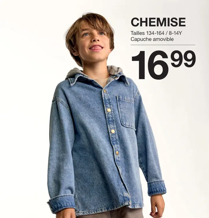 Offre: Chemise