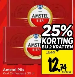 Aanbieding: Amstel Pils