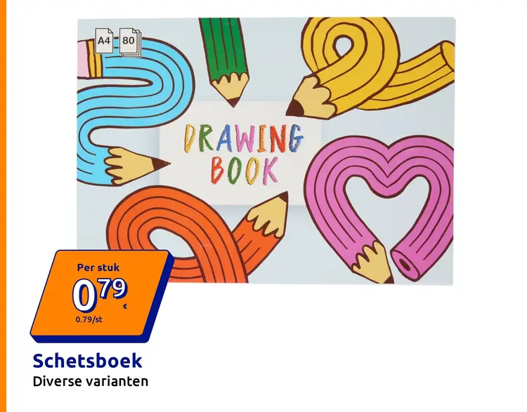 Promotie: Schetsboek