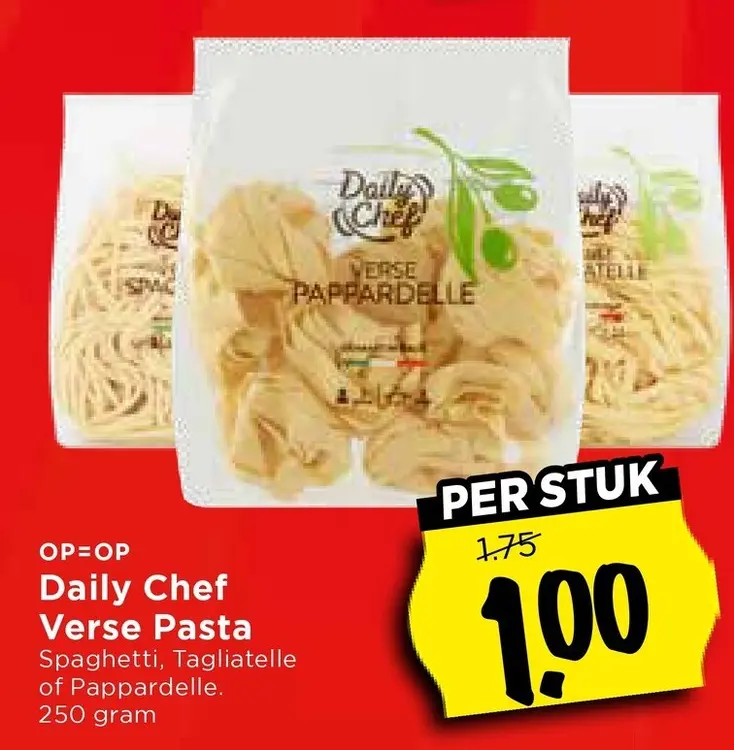 Aanbieding: Verse Pasta