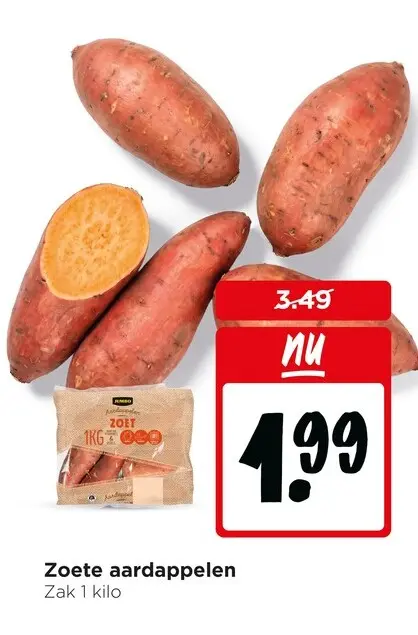 Aanbieding: Zoete aardappelen