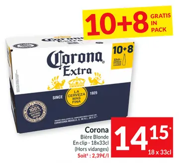 Offre: Corona Bière Blonde