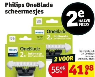 Promotie: Philips OneBlade scheermesjes