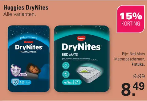 Aanbieding: Huggies DryNites