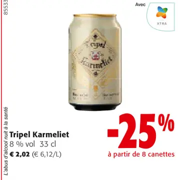 Offre: Tripel Karmeliet