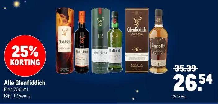 Aanbieding: Glenfiddich