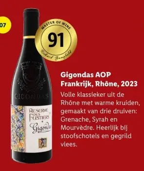Aanbieding: Gigondas AOP Frankrijk, Rhône, 2023