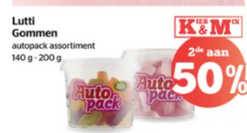 Aanbieding: Lutti Gommen autopack assortiment