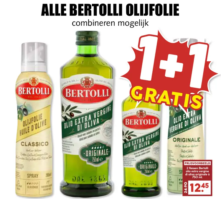 Aanbieding: Alle Bertolli olijfolie