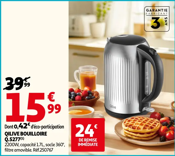 Offre: Bouilloire