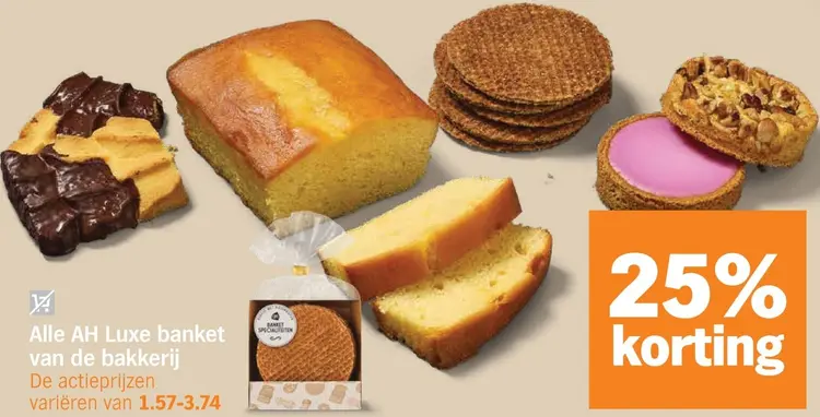 Aanbieding: Luxe banket van de bakkerij
