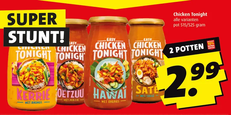 Aanbieding: Chicken Tonight