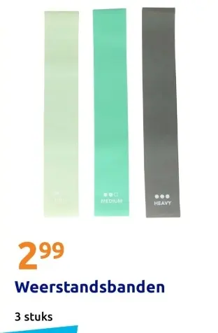 Aanbieding: Weerstandsbanden
