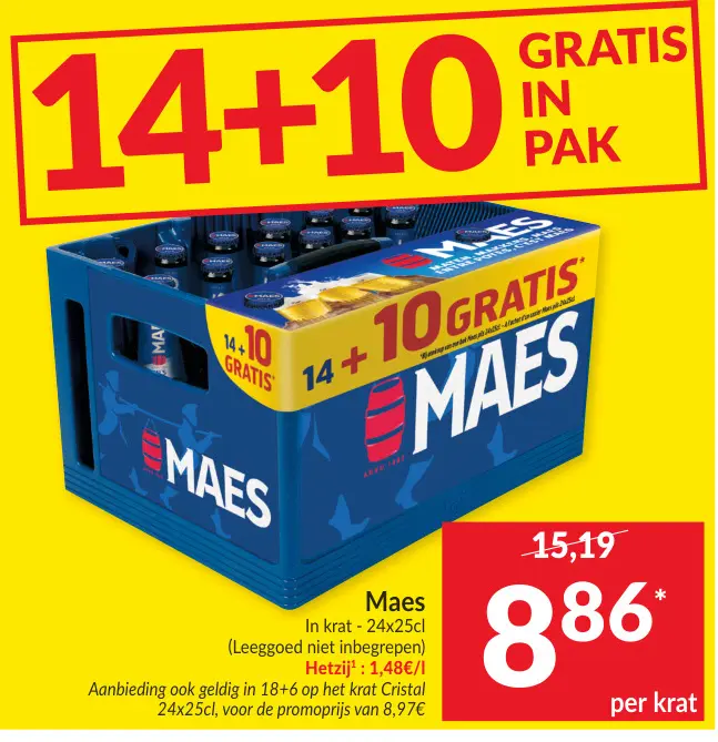 Promotie: Maes