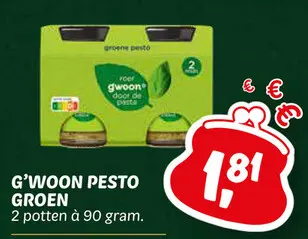 Aanbieding: Pesto groen