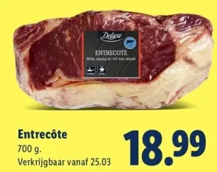 Aanbieding: Entrecôte