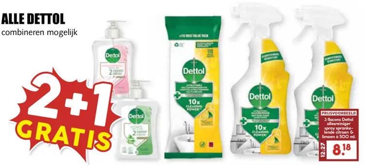 Aanbieding: Alle Dettol