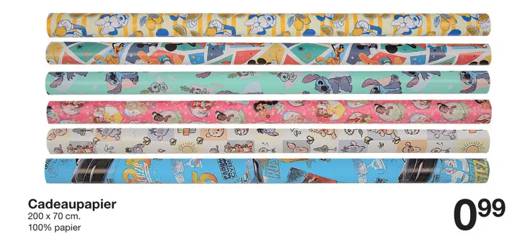 Promotie: Cadeaupapier